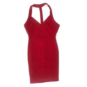 Tobi Red bodycon dress